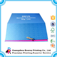 Guangzhou factory art paper custom 2017 monthly calendar Wholesale